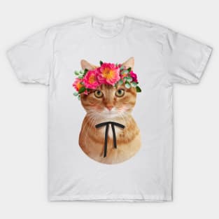 Flower Cat T-Shirt